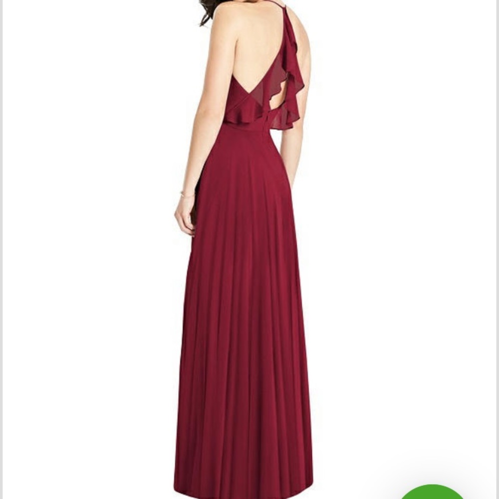 Burgundy Dessy Gown